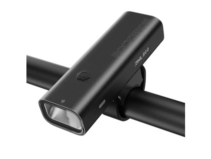 Přední světlo na kolo Rockbros 24710012001 800 lm + kabel USB-C - USB-A - černé