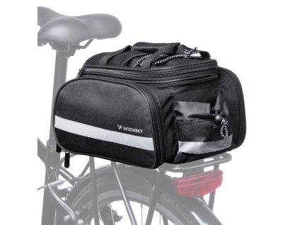 Brašna na kolo Wozinsky WBB36BK 27L - černá
