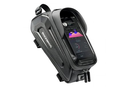 5930 rockbros b68 1 pancerova brasna na kolo s kapsou na telefon o objemu 1 7 l cerna