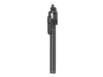 6311 techsuit c05 ultra dlouha selfie teleskopicka tyc 205cm se stativem tripod a bluetooth cerna