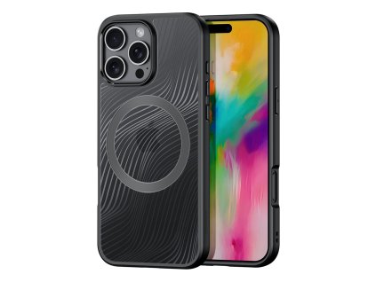 Dux Ducis Aimo Mag pouzdro s MagSafe pro iPhone 16 Pro - černé
