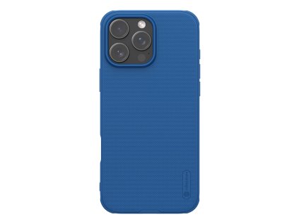 Magnetické pouzdro Nillkin Super Frosted Shield Pro pro iPhone 16 Pro - modré