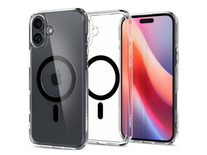 6473 pouzdro spigen ultra hybrid magsafe pro iphone 16 cerne