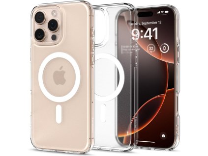 6515 spigen ultra hybrid mag pouzdro s magsafe pro iphone 16 pro cire