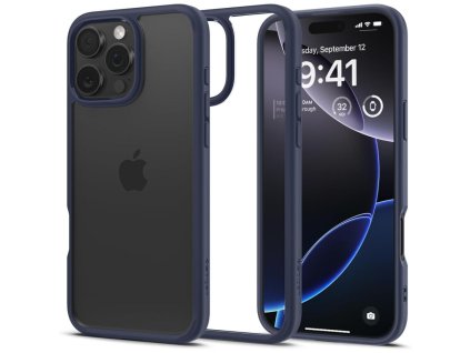 6551 pouzdro spigen ultra hybrid pro iphone 16 pro modre