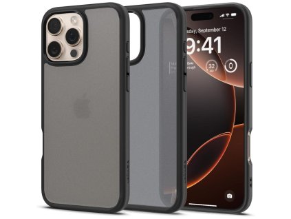 6644 pouzdro spigen ultra hybrid pro iphone 16 pro max cerne