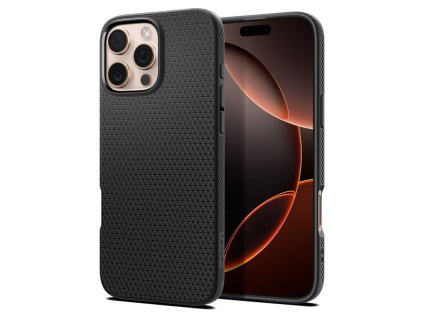 Pouzdro Spigen Liquid Air pro iPhone 16 Pro Max - černé