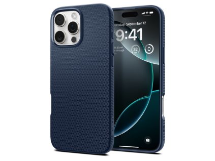 Pouzdro Spigen Liquid Air pro iPhone 16 Pro Max - modré