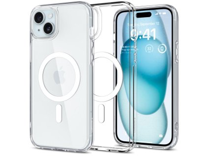 6713 spigen ultra hybrid mag pouzdro s magsafe pro iphone 15 plus bile