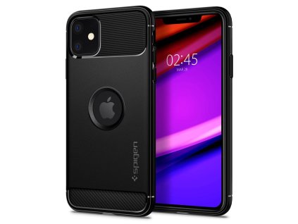 SPIGEN Rugged Armor Odolný kryt pro iPhone 11, černý