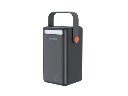 Choetech B664 USB-A mini power station USB-C micro USB 50000mAh 65W + USB-C cable - black