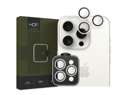 Ochranné sklo na objektiv fotoaparátu Hofi Camring Pro+ Apple iPhone 15 Pro / 15 Pro Max - čirý