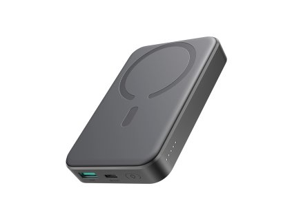 Powerbanka Joyroom JR-W020 20W 10000mAh s MagSafe + USB-C – USB-C kabel 0,25 m – černá