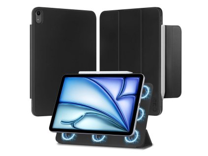Magnetické pouzdro Tech-Protect SmartCase Magnetic pro iPad Air 10.9" 2020–2022 / iPad Air 11" 2024 (6. gen.) / iPad Air 11" 2025 (7. gen.) – černý