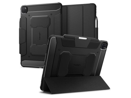 8357 spigen rugged armor pro pouzdro pro ipad pro 13 2024 cerne