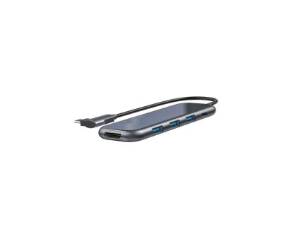 836 baseus cahub bz0g usb c hub 5v1 hdmi usb c 3xusb3 0 pd az 60w space grey