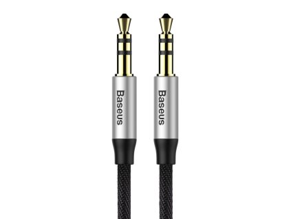 BASEUS Yiven CAM30-BS1 Kabel audio jack/jack 3,5mm (AUX), 1m, černý
