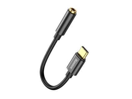 929 baseus catl54 01adapter redukce usb c jack 3 5mm s podporou mikrofonu cerny