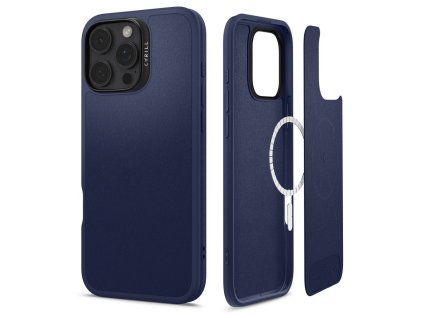 9752 spigen cyrill kajuk mag pouzdro pro iphone 16 pro modre