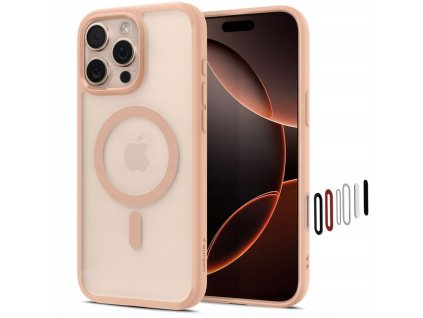 9761 spigen ultra hybrid t magsafe pouzdro pro iphone 16 pro ruzove