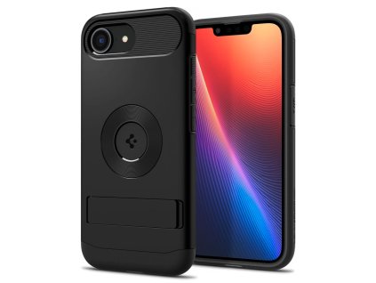 9773 spigen slim armor magsafe pouzdro pro iphone 16e cerne