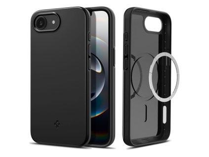 Pouzdro Spigen Thin Fit Mag pro iPhone 16e – černé