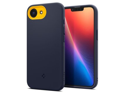 9818 pouzdro spigen nano pop magsafe pro iphone 16e tmave modre