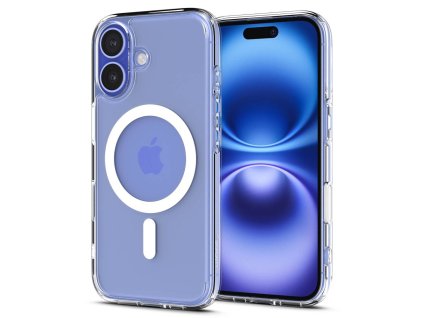 Pouzdro Spigen Ultra Hybrid "T" MagSafe pro iPhone 16 – bílé