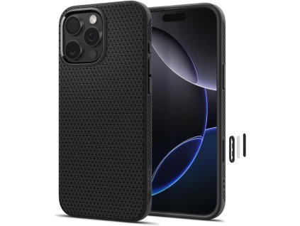 Pouzdro Spigen Liquid Air "T" MagSafe pro iPhone 16 Pro Max – matně černé