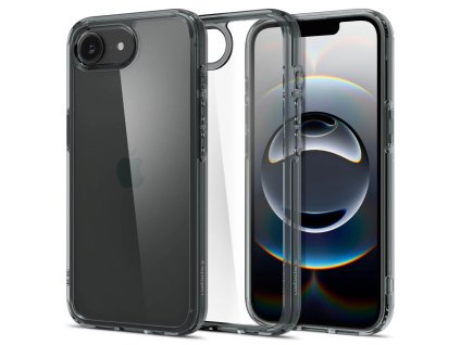 Pouzdro Spigen Ultra Hybrid pro iPhone 16e – šedé