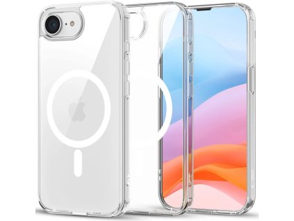 Pouzdro Tech‑Protect FlexAir Hybrid MagSafe pro Apple iPhone 16e – clear