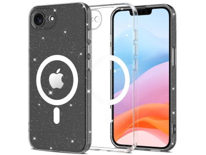 Pouzdro Tech‑Protect FlexAir MagSafe pro Apple iPhone 16e – glitter