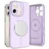 Pouzdro Tech-Protect Liquid Silicone MagSafe pro Apple iPhone 16 Pro Max Mauve