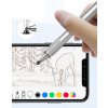 BASEUS ACPCL-0S Prémiový stylus 2v1 pro kapacitní displeje, stříbrný
