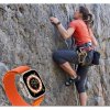 Nylonový řemínek Tech-Protect Nylon Pro pro Apple Watch 8 / 9 / 10 / 11 / SE / Ultra (44 / 45 / 46 / 49 mm) – černo-oranžový