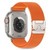 Řemínek Tech-Protect Nylon Clasp pro Apple Watch 8 / 9 / 10 / 11 / SE / Ultra (44 / 45 / 46 / 49 mm) – oranžový