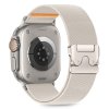 Řemínek Tech-Protect Nylon Clasp pro Apple Watch 8 / 9 / 10 / 11 / SE / Ultra (44 / 45 / 46 / 49 mm) – titanový