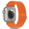 Řemínek Tech-Protect Nylon Slip pro Apple Watch 8 / 9 / 10 / 11 / SE / Ultra (44 / 45 / 46 / 49 mm) – oranžový