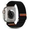 Řemínek Tech-Protect Nylon Slip pro Apple Watch 8 / 9 / 10 / 11 / SE / Ultra (44 / 45 / 46 / 49 mm) – černý