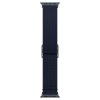 1136 6 spigen fit lite strap flexibilni textilni reminek pro apple watch 42 44 45 49mm tmave modry