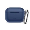 Silikonové pouzdro Tech-Protect Silicone Hook pro Apple AirPods Pro 3 – Navy Blue