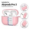 Silikonové pouzdro Tech-Protect Silicone Hook pro Apple AirPods Pro 3 – Dusty Pink