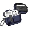 Silikonové pouzdro Tech-Protect Slim Hook pro Apple AirPods Pro 3 – Navy Blue