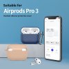 Silikonové pouzdro Tech-Protect Silicone Hook pro Apple AirPods Pro 3 – Caffe Latte
