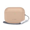 Silikonové pouzdro Tech-Protect pro Apple AirPods Pro 3 – Caffe Latte