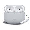 Silikonové pouzdro Tech-Protect pro Apple AirPods Pro 3 – Crayon Grey