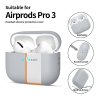 Silikonové pouzdro Tech-Protect pro Apple AirPods Pro 3 – Crayon Grey