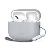 Silikonové pouzdro Tech-Protect pro Apple AirPods Pro 3 – Crayon Grey