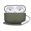 Silikonové pouzdro Tech-Protect pro Apple AirPods Pro 3 – Olive Green