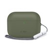 Silikonové pouzdro Tech-Protect pro Apple AirPods Pro 3 – Olive Green